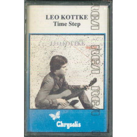 Leo Kottke ‎MC7 Time Step / Chrysalis ‎– CHRK 1411 Sigillata