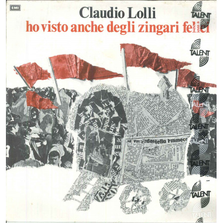 Claudio Lolli ‎Lp Ho Visto Anche Degli Zingari Felici / Emi Talent Sigillato