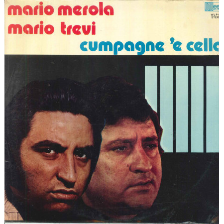 Mario Merola Mario Trevi Lp Vinile Cumpagne 'e Cella / West  WLP 104 Nuovo