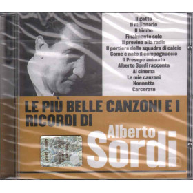 Alberto Sordi CD Le Piu' Belle Canzoni Di / Warner 5050487-9735-2-7 Sigillato Alberto Sordi  CD Le Piu' Belle Canzoni Di Nuovo Sigillato 5050467973527