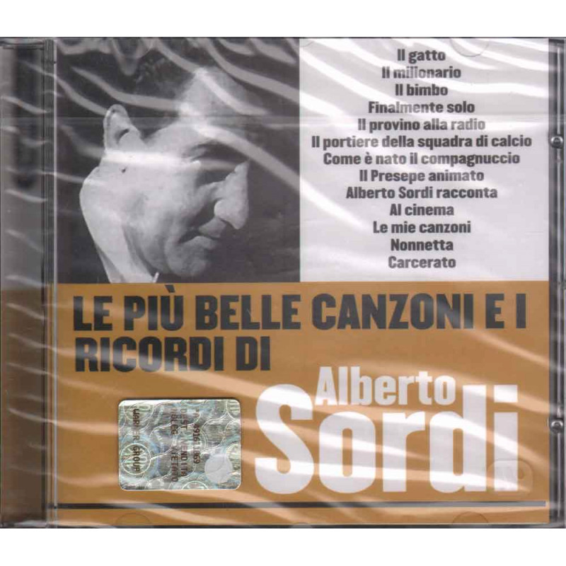 Alberto Sordi CD Le Piu' Belle Canzoni Di Nuovo Sigillato 5050467973527 Alberto Sordi CD Le Piu' Belle Canzoni Di Nuovo Sigillato 5050467973527