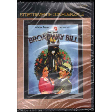 Broadway Bill Strettamente Confidenziale DVD Warner Baxter Punto Zero Sigillato