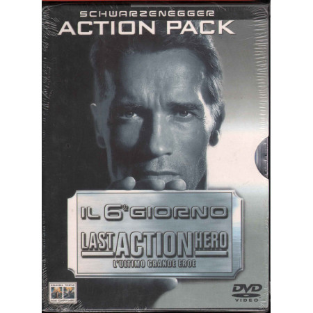 Schwarzenegger Action Pack DVD Il 6 Giorno / Last Action Hero Sigillato