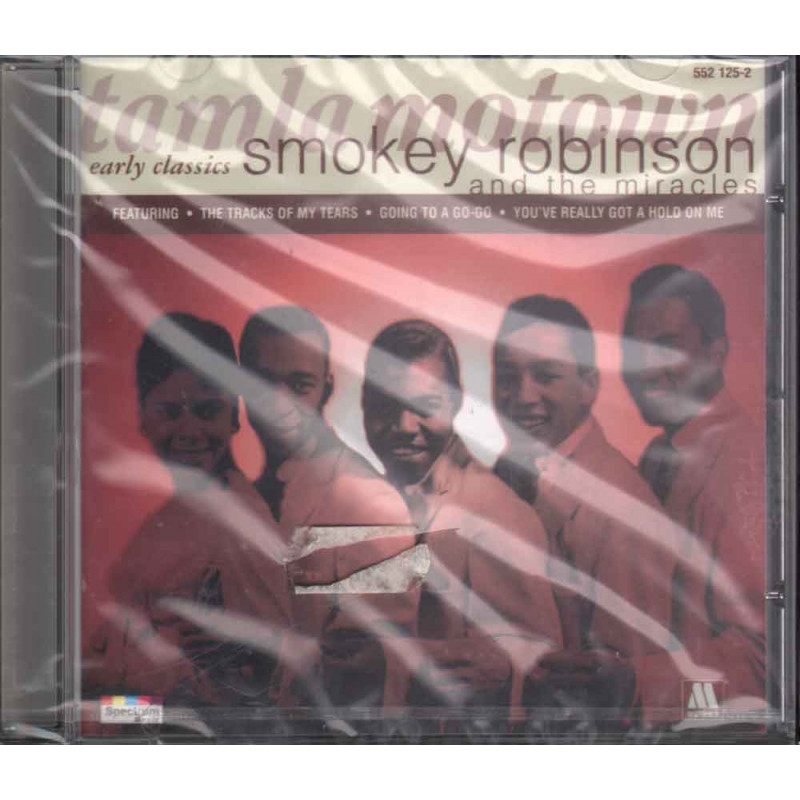 Smokey Robinson And The Miracles CD Early Classics Sigillato 0731455212525 Smokey Robinson And The Miracles CD Early Classics Sigillato 0731455212525