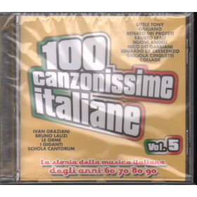 AA.VV. CD 100 canzoni italiane Vol 5 / Saifam Sigillato 8032484033252 AA.VV. CD 100 canzoni italiane Vol 5 / Saifam Sigillato 8032484033252