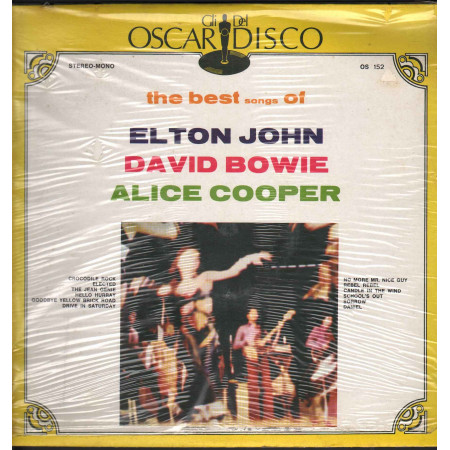 Elton John / David Bowie / Alice Cooper Lp Vinile The Best ... Of Nuovo