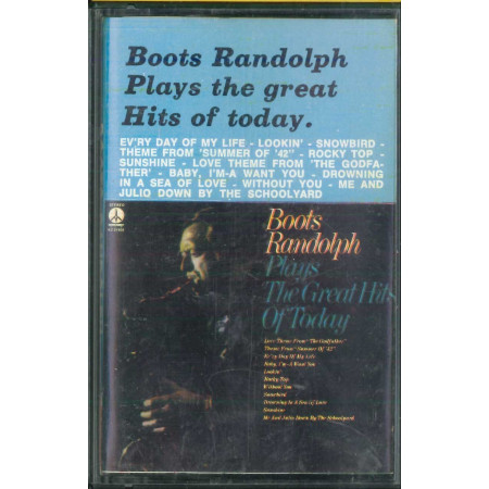 Boots Randolph MC7 Plays The Great Hits Of Today / Monument RMS 86167 Nuova