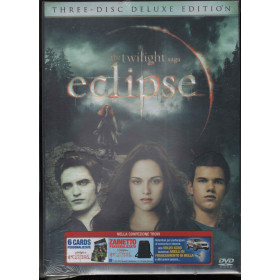 Eclipse - The Twilight Saga Deluxe Ed 3 DVD Stephanie Meyer Sigillato Eclipse - The Twilight Saga Deluxe Ed 3 DVD Stephanie Meyer Sigillato