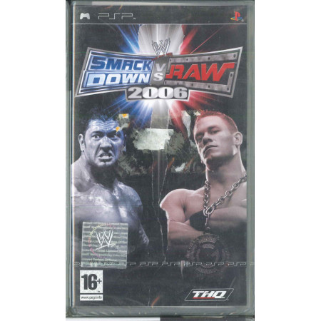 WWE Smackdown Vs Raw 2006 Videogioco PSP THQ Sigillato 4005209068383