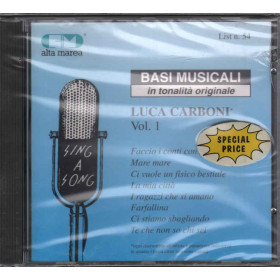 Basi Musicali CD Luca Carboni Vol 1 / Polygram Serie Alta Marea Sigillato Basi musicali CD Luca Carboni vol.1 Nuovo Sigillato 0042217086927