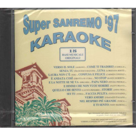 Basi Musicali - Karaoke CD Super Sanremo '97 18 Basi Originali Sigillato Basi musicali - Karaoke CD Super Sanremo '97 Nuovo Sigillato 0731453471528