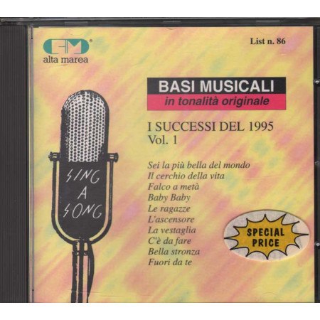 Basi musicali  CD I successi del 1995 vol.1 Nuovo NON Sigillato