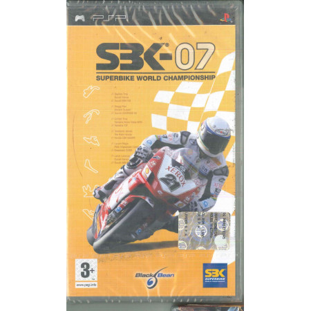 SBK 07 Superbike World Championship Videogioco PSP Black Bean Sigillato