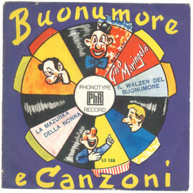 Gino Maringola Vinile 7" 45 giri Il Walzer Del Buonumore / La Mazurka Della Nonna Nuovo Gino Maringola Vinile 7" 45 giri Il Walzer Del Buonumore / La Mazurka Della Nonna Nuovo