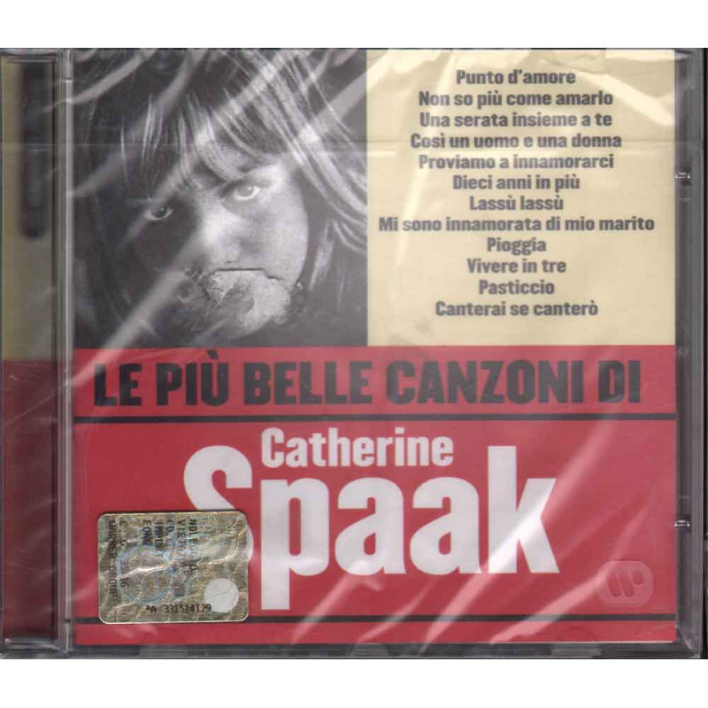 Catherine Spaak CD Le Piu' Belle Canzoni Di Nuovo Sigillato 5051011231827 Catherine Spaak CD Le Piu' Belle Canzoni Di Nuovo Sigillato 5051011231827