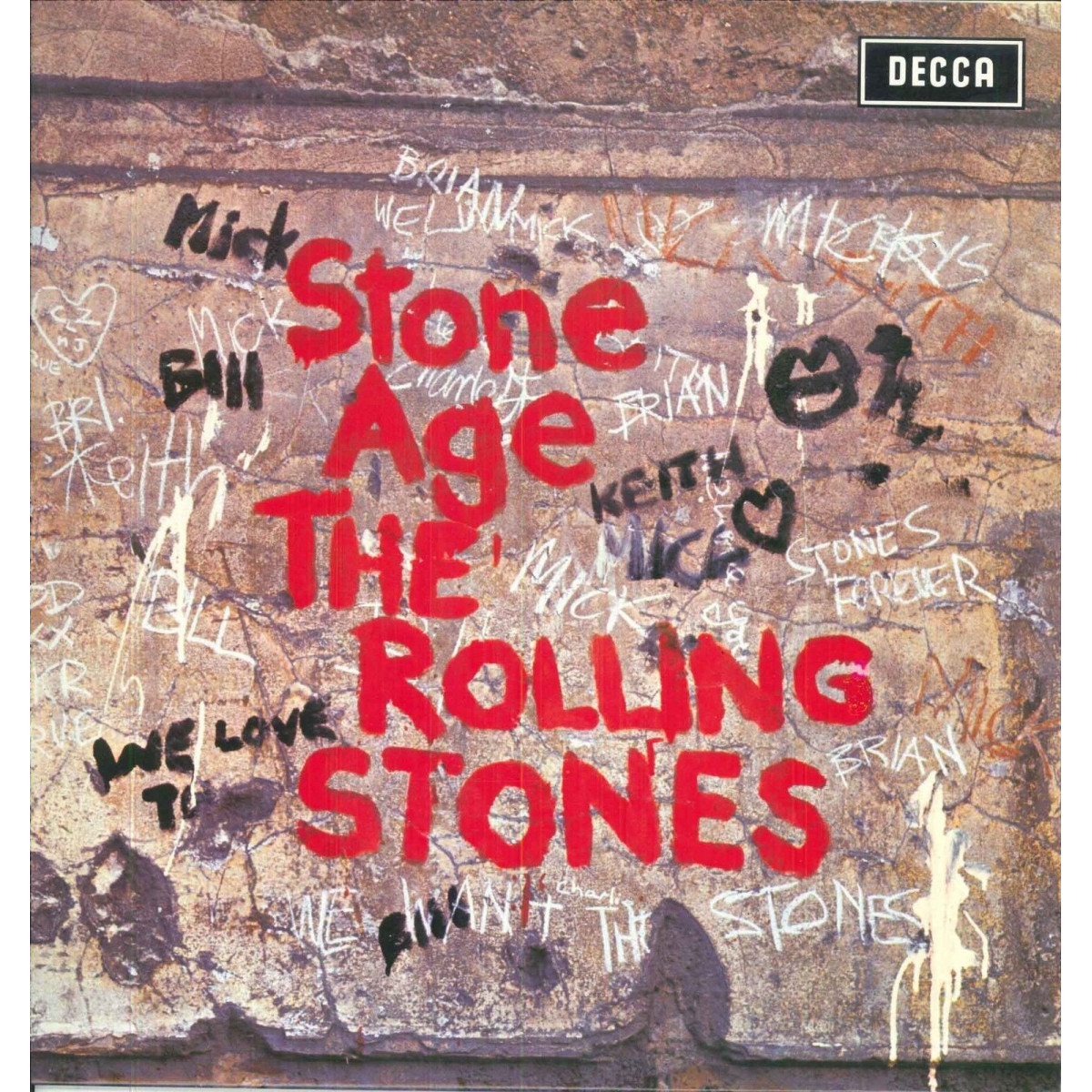 Annotazione Di LP Del Vinile Di Rolling Stones Fotografia