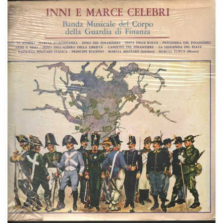 Banda Musicale Della Guardia Di Finanza Lp Inni E Marce Celebri Sig. 0008394