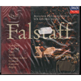 Verdi Berliner Philharmoniker Sir Georg Solti CD Falstaff / Decca Sigillato Verdi Berliner Philharmoniker Sir Georg Solti CD Falstaff / Decca Sigillato