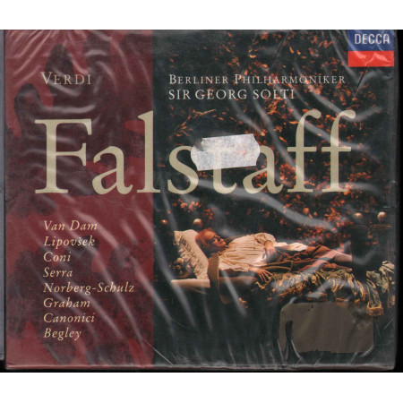 Verdi Berliner Philharmoniker Sir Georg Solti CD Falstaff / Decca Sigillato