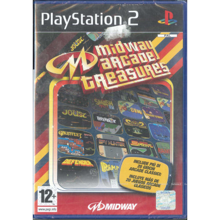 Midway Arcade Treasures Videogioco Playstation 2 PS2 Leader Sigillato