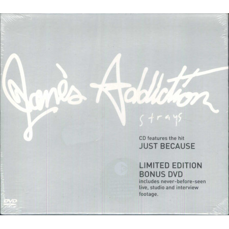 Jane's Addiction CD DVD Strays / EMI Capitol Sigillato 0724359219905
