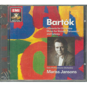 Bartók / Mariss Jansons CD Concerto For Orchestra / EMI CDC 7 54070 2 Sigillato Bartók / Mariss Jansons CD Concerto For Orchestra / EMI Sigillato 0077775407020