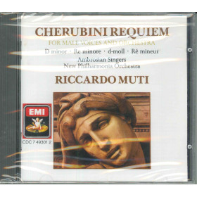 Cherubini / Muti CD Requiem For Male Voices / EMI CDC 7 49301 2 Sigillato Cherubini / Muti CD Requiem For Male Voices / EMI CDC 7 49301 2 Sigillato