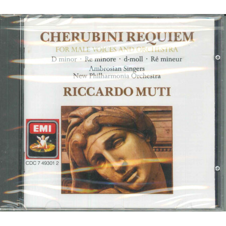 Cherubini / Muti CD Requiem For Male Voices / EMI ‎CDC 7 49301 2 Sigillato