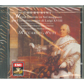 Cherubini / Muti CD Messa Solenne In Sol Maggiore / EMI CDC 7495532 Sigillato Cherubini / Muti CD Messa Solenne In Sol Maggiore / EMI CDC 7495532 Sigillato