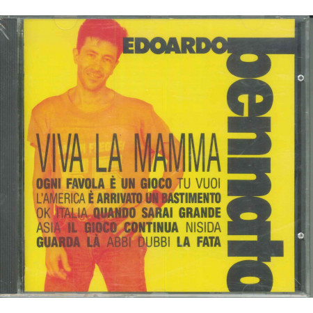 Edoardo Bennato ‎CD Viva La Mamma / Fonit Cetra Virgin ‎8 39285 2 Sigillato
