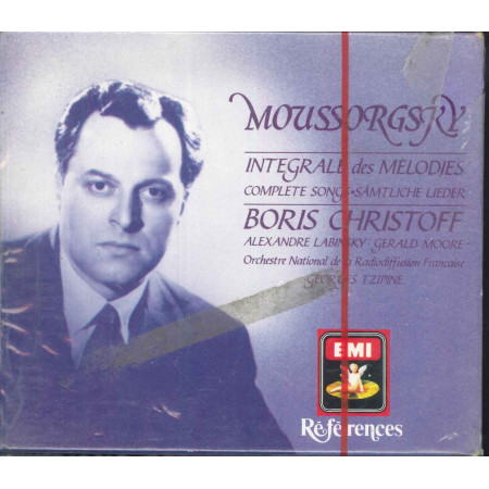 Moussorgsky / B Christoff 3 CD Complete Songs / EMI CHS 7 63025 2 Sigillato