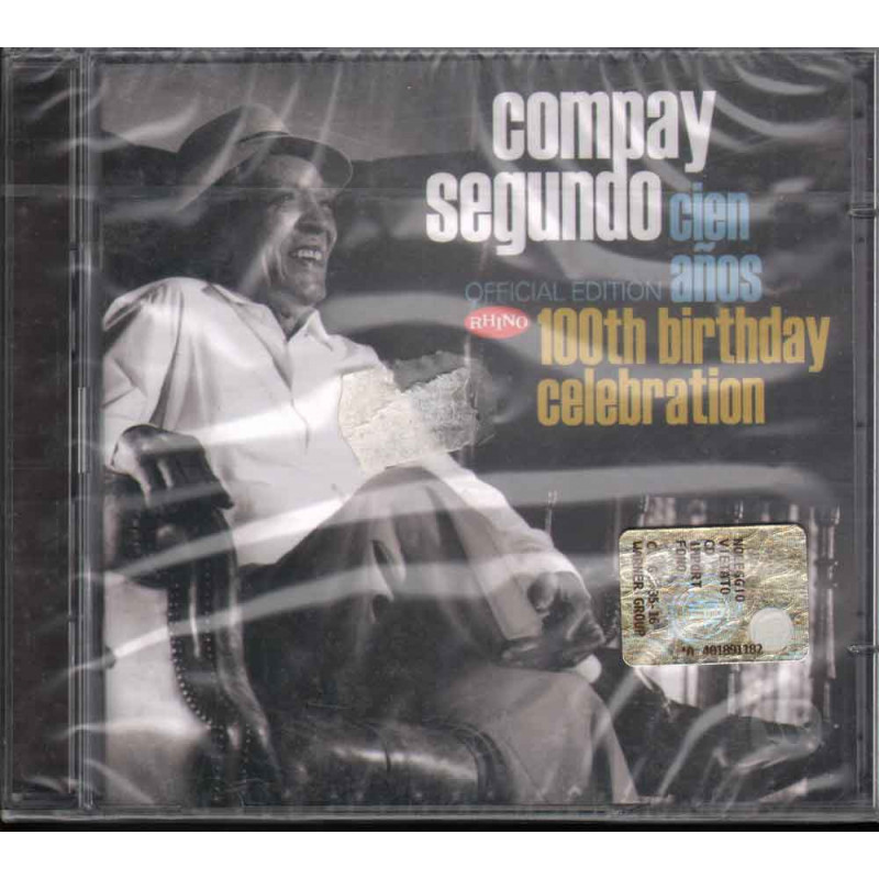 Compay Segundo 2 CD 100 th Birthday Celebration Nuovo Sigillato 0825646970605 Compay Segundo 2 CD 100 th Birthday Celebration Nuovo Sigillato 0825646970605