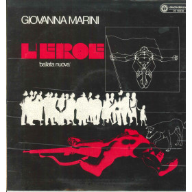 Giovanna Marini Lp Vinile L'Eroe / I Dischi Del Sole DS 1036/38 Nuovo Giovanna Marini Lp Vinile L'Eroe / I Dischi Del Sole DS 1036/38 Nuovo