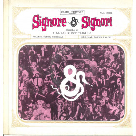 Carlo Rustichelli LP Vinile Signore & Signori / Campi-Editore CLP 100-013 Nuovo Carlo Rustichelli LP Vinile Signore & Signori / Campi-Editore CLP 100-013 Nuovo