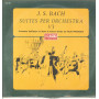 Opera Di Stato Di Vienna / Prohaska ‎Lp Bach Suites Per Orchestra 1 3 Nuovo