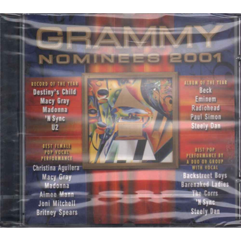 AA.VV. CD Grammy Nominees 2001 Nuovo Sigillato 0724353152024 AA.VV. CD Grammy Nominees 2001 Nuovo Sigillato 0724353152024