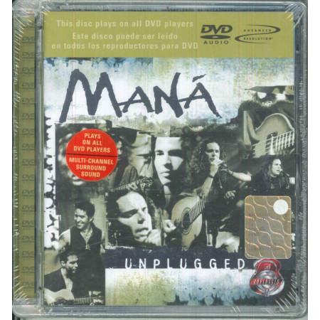 Mana'  DVD-Audio MTV Unplugged Nuovo Sigillato 0809274117793