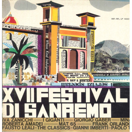 AA.VV. Lp Vinile XVII Festival Di Sanremo / Rifi ‎RFL LP 14022 Nuovo