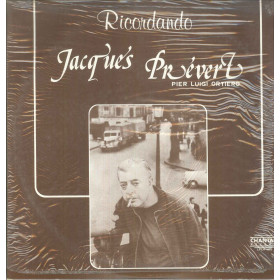 Pier Luigi Ortiero Lp Vinile Ricordando Jacques Prevert / Chanta Sigillato Pier Luigi Ortiero Lp Vinile Ricordando Jacques Prevert / Chanta Sigillato