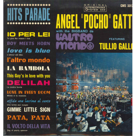 Angel Pocho Gatti Featuring Tullio Gallo ‎Lp Vinile Hits Parade Nuovo