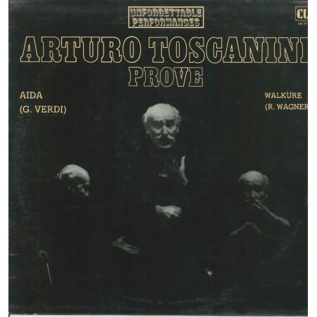 Arturo Toscanini ‎Lp Vinile Prove / CLS ‎MD TP 029 Nuovo
