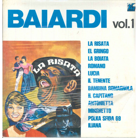 Baiardi ‎Lp Vinile Baiardi Vol 1 La Risata / Vis Radio VIS LP 2032 Sigillato