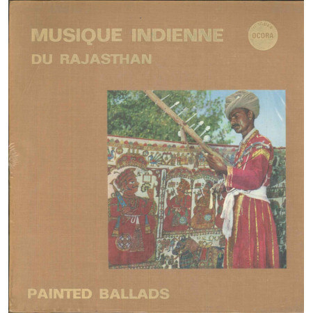 AAVV ‎Lp Musique Indienne Du Rajasthan Painted Ballads / Ocora ‎OCR 26 Sigillato