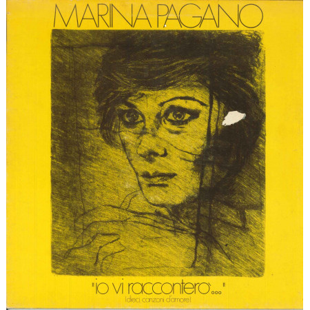 Marina Pagano Lp Io Vi Raccontero Dieci Canzoni D'Amore / Harmony LPH 8002 Nuovo