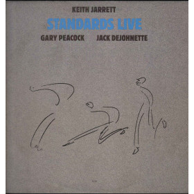 Keith Jarrett Trio (Peacock / Dejohnette) Lp Standards Live ECM ECM 1317 Nuovo Keith Jarrett Trio (Peacock / Dejohnette) Standards Live ECM ECM 1317