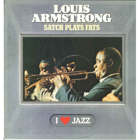 Louis Armstrong ‎Lp Vinile Satch Plays Fats / CBS 21103 I Love Jazz Nuovo