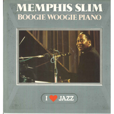 Memphis Slim ‎Lp Vinile Boogie Woogie Piano / CBS 21106 I Love Jazz Nuovo