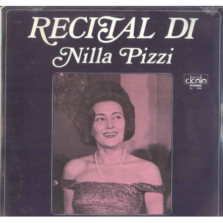 Nilla Pizzi Lp Vinile Recital Di Nilla Pizzi / Durium ‎BL 7125 Cicala Sigillato