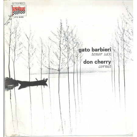 Gato Barbieri / Don Cherry ‎‎Lp Vinile Togetherness / Durium Start Sigillato