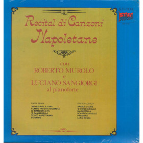 Roberto Murolo / Luciano Sangiorgi Lp Recital Di Canzoni Napoletane Sigillato Roberto Murolo / Luciano Sangiorgi Lp Recital Di Canzoni Napoletane Sigillato